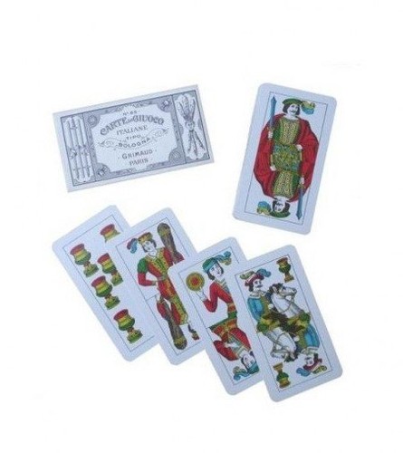 Jeu cartes scopa - de,