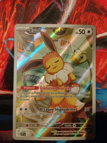Carte pokémon evoli svp 173 - carte,