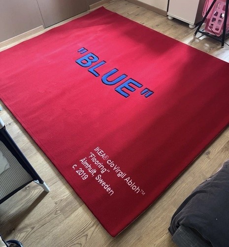 Virgil abloh tapis - virgil, x