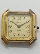 Vintage Cbilex Watch Cal. FE 163 Working Well Uhren Montre Gold Plated 