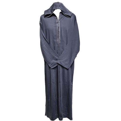 Jubba djellaba gris coton - djellaba,