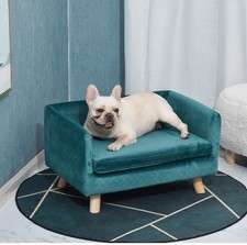 Canapé pour chien design | Panier lit mini sofa luxe – Déhoussable & confortable