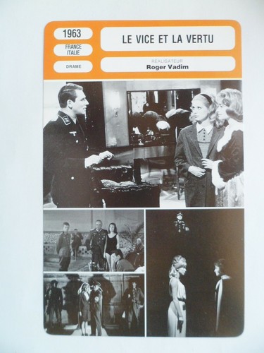 Carte fiche cinema 1963 - cinema,