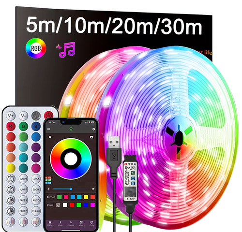 Bande led usb rgb - bande,
