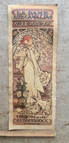 Ancien poster plakat - poster, mucha