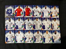 LOT 18 CARDS CARTES PANINI