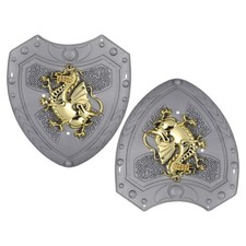  2 pièces bouclier médiéval