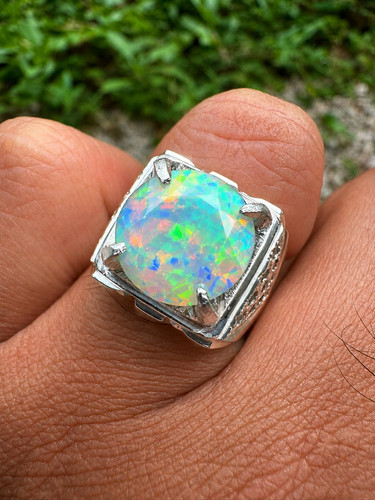 Bague pour homme - en, argent