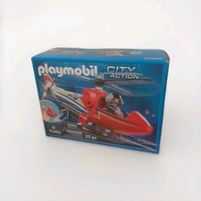 Playmobil City Action 70492: Hélicoptère De Pompier/ Boîte Neuve Et Scellée