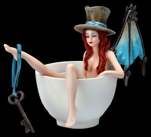 Figurine elfes tasse - figurine,