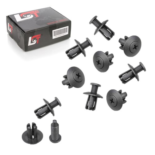 10x clips fixation pour - clips,