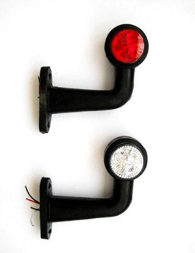 Led rouge blanc - 2, rouge/blanc