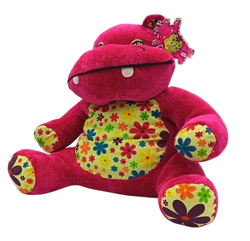 Peluche enesco hippopotame - peluche,