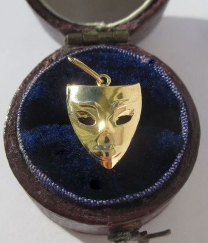 Pendentif breloque masque - pendentif,
