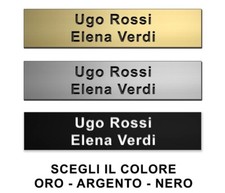 INTERCOM TAG doorbell post office engraving maximum size cm 8x2