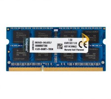 Kingston 8 Go DDR3 1600mhz 2RX8 PC3-12800S 204PIN SODIMM Mémoire de RAM Test @r5
