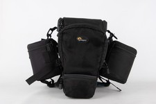 Sac Lowepro Toploader 75 AW + 2 x étuis Lowepro 1 W