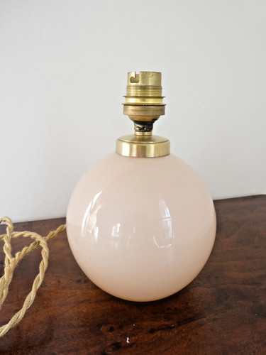 Pied lampe boule - lampe, en