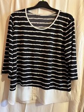 ARMAND THIERY  blouse tunique manches 3/4  taille 5 OU 46