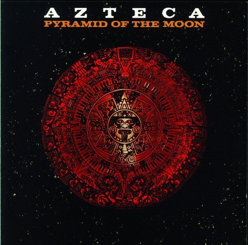 Azteca pyramid the moon - of,