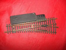 FLEISCHMANN HO RIGHT MANUAL SWITCH 6041 BRASS ELECTRIC TRAIN