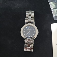 Raymond Weil RW Geneve 9117 Blue Sunburst Dial Vintage Watch