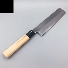 Japanese Usuba Knife 6.5" 165mm SK Carbon/Mino Takeuchi/Needs Sharpening