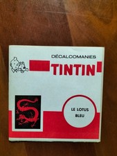 DECALCOMANIES TINTIN LE LOTUS