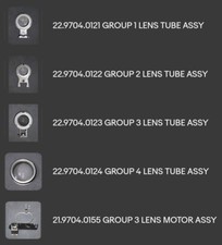 Vari-Lite VL4000 Moving Light Zoom Spot Assembly Parts ***USED PARTS SALVAGE***