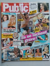 PUBLIC du 1/08/2005; Sienna Miller/ Calogero/ Fogiel/ Jenifer/ Paris Hilton
