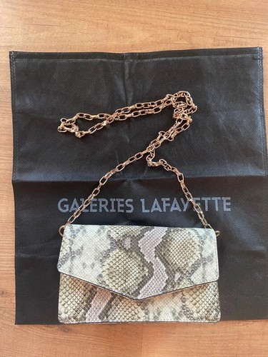 Sac main pochette serpent - sac,