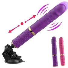Sextoy Vibromasseur Ventouse va et vient Téléscopique 10 modes Jouet Sexuel