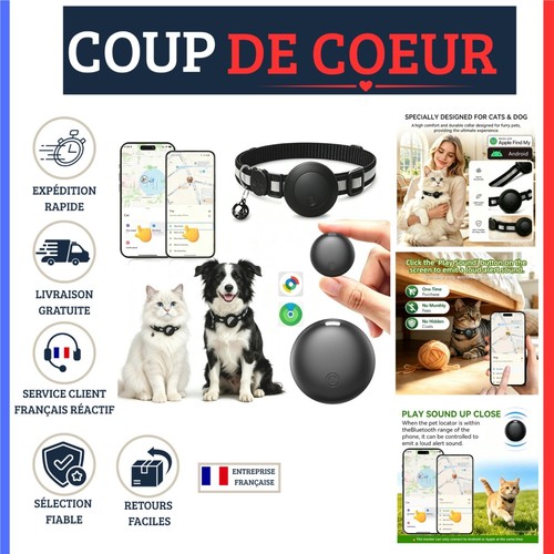 Traceur gps chat chien - et,