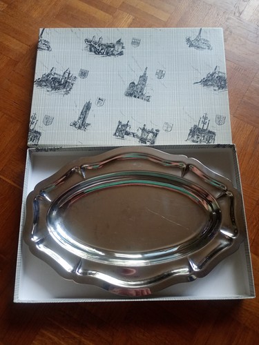 Uginox plat oval acier - -,