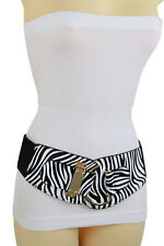 Femme Noir Blanc Zèbre