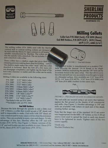 Sherline lathe mill rotary - mill,