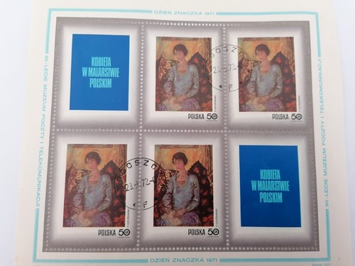 Timbres pologne bloc stanislaw - pologne,