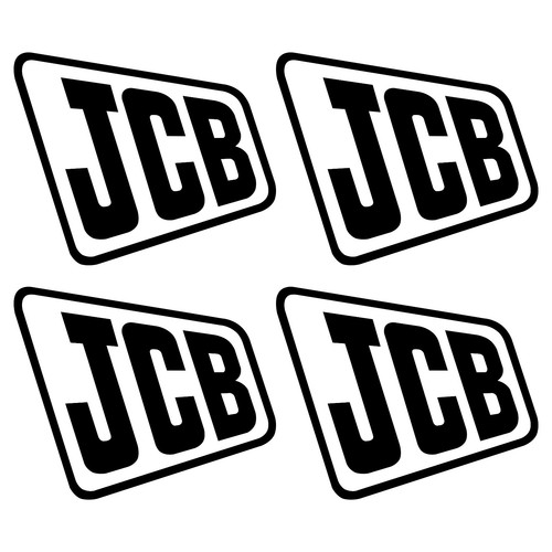 Jcb old autocollant sticker - old,