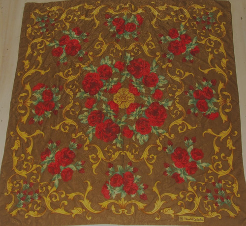 Foulard vintage soie 100 - vintage, 100%