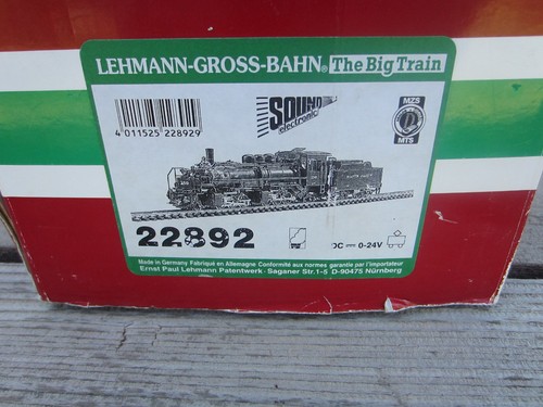 Lgb lehmann 22892 locomotive - lgb, #22892