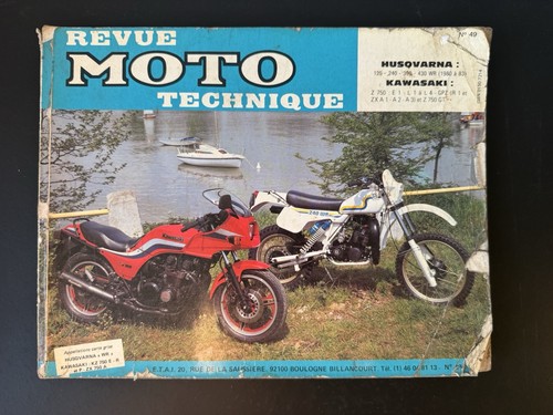Revue moto technique - moto, husqvarna