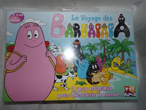 Jeu voyage des barbapapa - jeu,