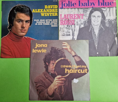 Disques vinyle tours - 3, 45