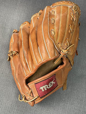 Ancien gant Baseball USA cuir TREX 340
