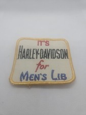 “HD For Men’s Lib” Harley-Davidson Patch / Emblem