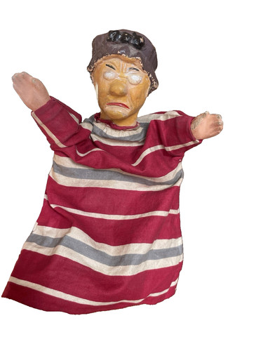 Ancienne marionnette gaine - ancienne,