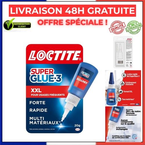 Loctite super glue xxl colle - super,