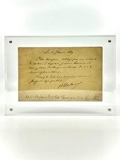 Paul VERLAINE - Carte lettre