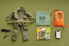 Vintage Gi Joe Early Action Pilot Scramble set, Triple TM