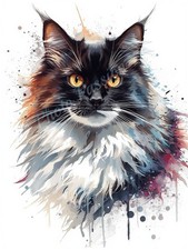 Photo A4 Black White Maine